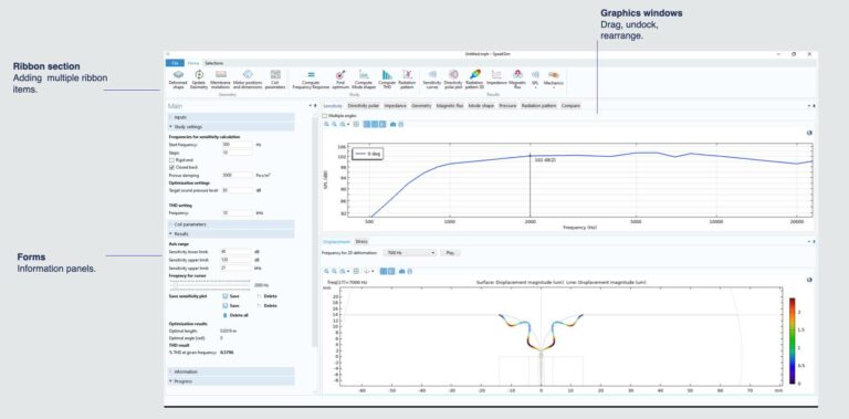 Fig 4: Snapshot of application
