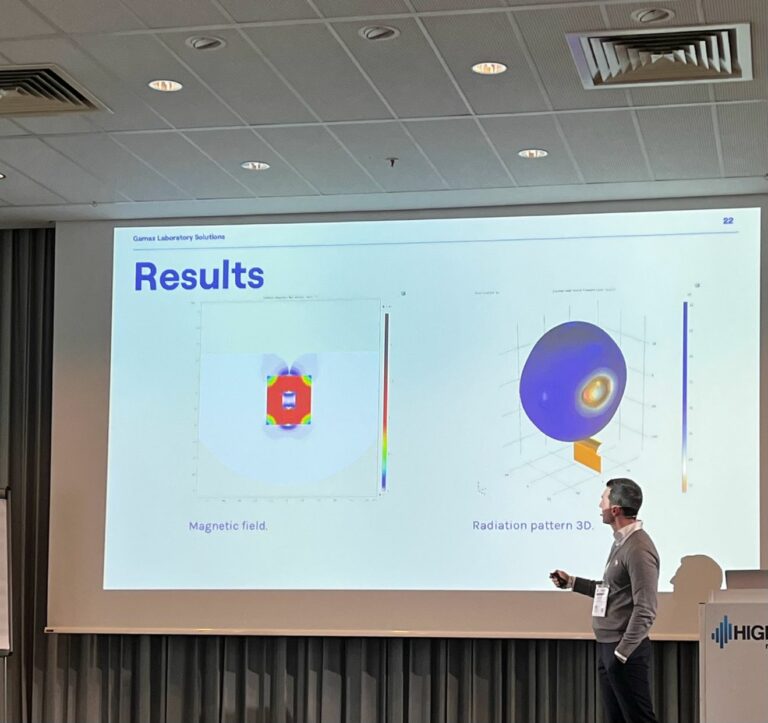 Arpad Forberger presenting at ALTI conference, 2023